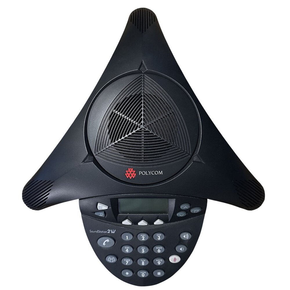 Polycom SoundStation 2W 2201-07880-001 2.4GHz Wireless Conference Phone No Power
